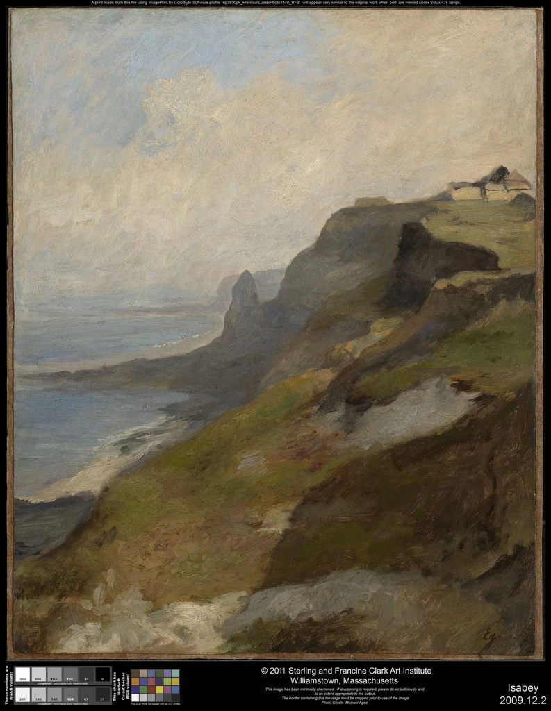 Scogliere della Normandia - Clark Art Institute, Williamstown